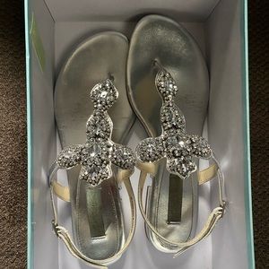Betsey Johnson BLUE wedding shoes